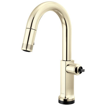 Brizo - Kintsu SmartTouch Pull-Down Prep Faucet with Arc Spout - Less Handle
