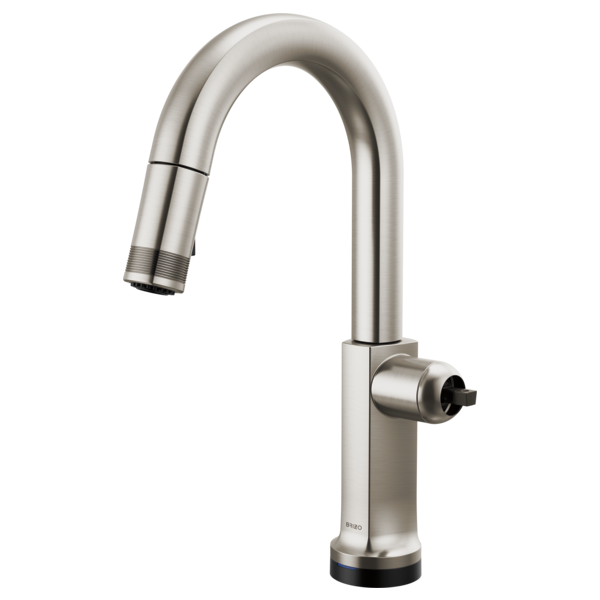 Brizo - Kintsu SmartTouch Pull-Down Prep Faucet with Arc Spout - Less Handle