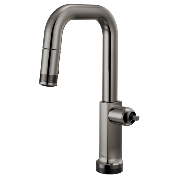 Brizo - Kintsu SmartTouch Pull-Down Prep Faucet with Square Spout - Less Handle