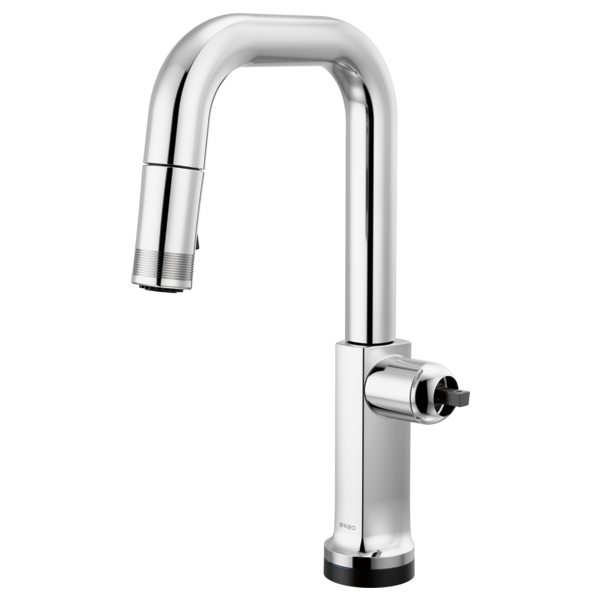 Brizo - Kintsu SmartTouch Pull-Down Prep Faucet with Square Spout - Less Handle