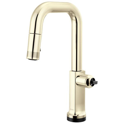 Brizo - Kintsu SmartTouch Pull-Down Prep Faucet with Square Spout - Less Handle