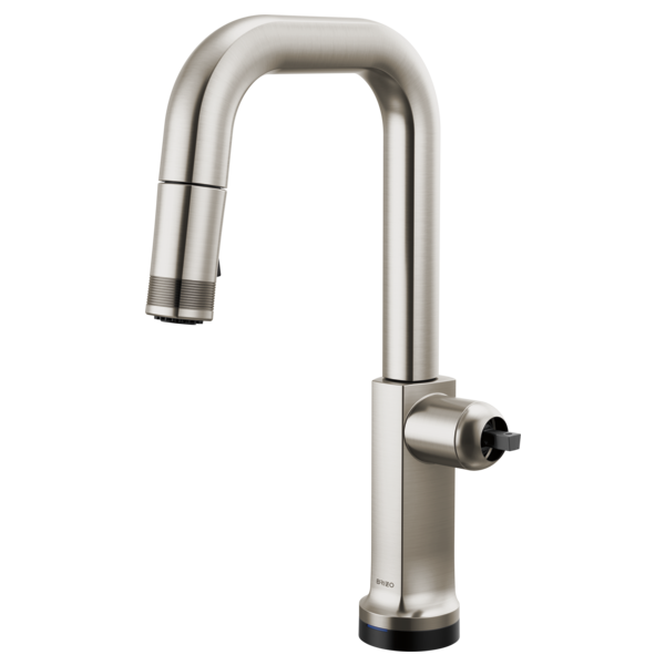 Brizo - Kintsu SmartTouch Pull-Down Prep Faucet with Square Spout - Less Handle