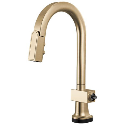 Brizo - Frank Lloyd Wright SmartTouch Pull-Down Prep Faucet with Arc Spout - Less Handle