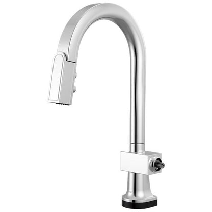 Brizo - Frank Lloyd Wright SmartTouch Pull-Down Prep Faucet with Arc Spout - Less Handle