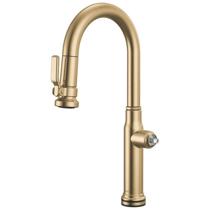 Brizo - Faircroft SmartTouch Pull-Down Prep Faucet with Arc Spout - Less Handle