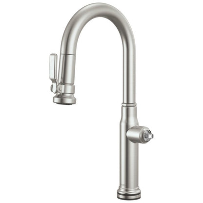 Brizo - Faircroft SmartTouch Pull-Down Prep Faucet with Arc Spout - Less Handle