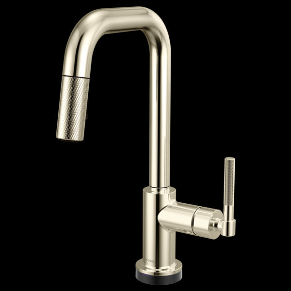 Brizo - Litze Smarttouch Pull-Down Prep Faucet with Square Spout - Knurled Handle