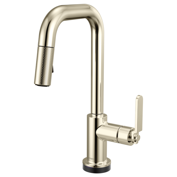 Brizo - Litze Smarttouch Pull-Down Prep Faucet with Square Spout - Industrial Handle