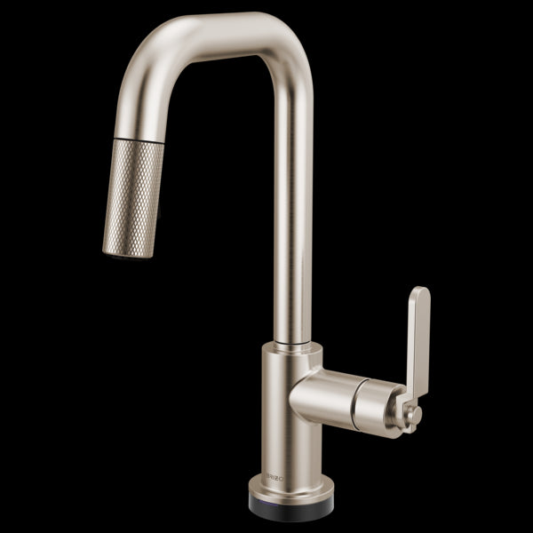 Brizo - Litze Smarttouch Pull-Down Prep Faucet with Square Spout - Industrial Handle