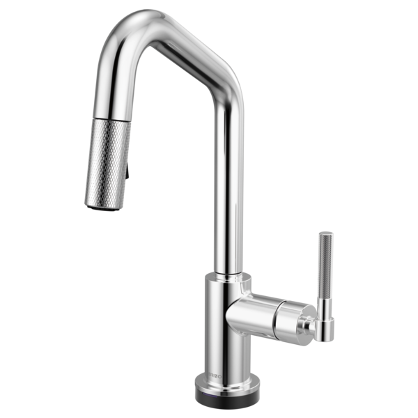 Brizo - Litze Smarttouch Pull-Down Prep Faucet with Angle Spout - Knurled Handle