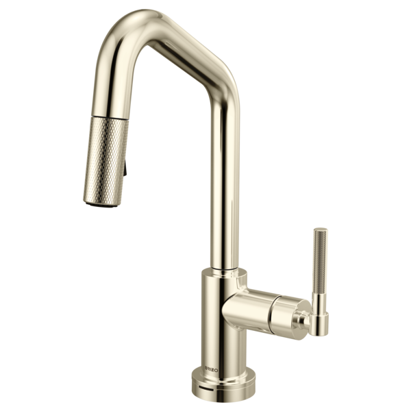 Brizo - Litze Smarttouch Pull-Down Prep Faucet with Angle Spout - Knurled Handle