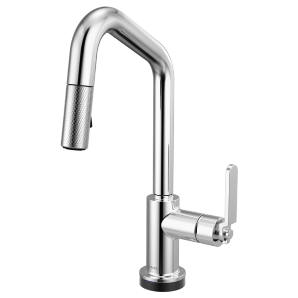 Brizo - Litze Smarttouch Pull-Down Prep Faucet with Angle Spout - Industrial Handle
