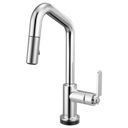 Brizo - Litze Smarttouch Pull-Down Prep Faucet with Angle Spout - Industrial Handle