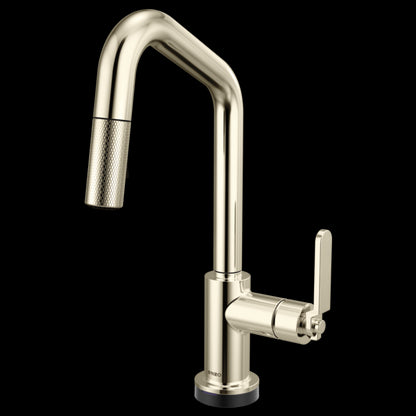 Brizo - Litze Smarttouch Pull-Down Prep Faucet with Angle Spout - Industrial Handle