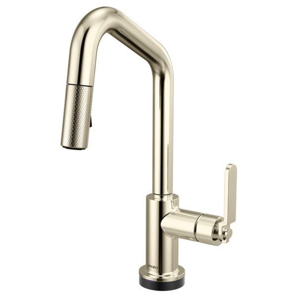 Brizo - Litze Smarttouch Pull-Down Prep Faucet with Angle Spout - Industrial Handle