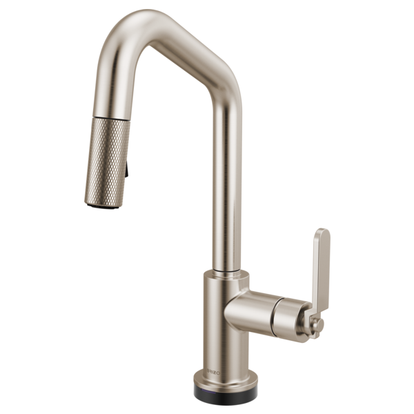 Brizo - Litze Smarttouch Pull-Down Prep Faucet with Angle Spout - Industrial Handle