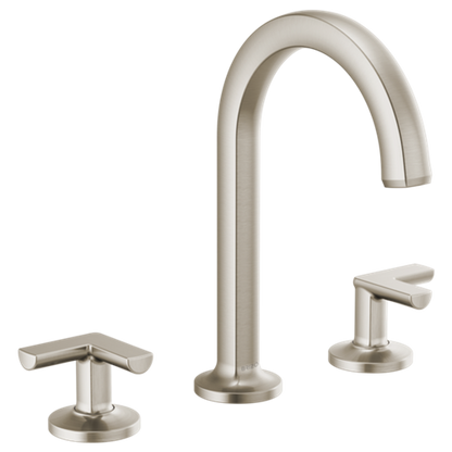 Brizo - Kintsu Widespread Lavatory Faucet with Arc Spout - Less Handles 1.5 GPM