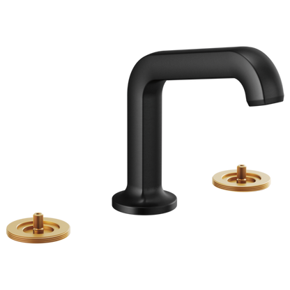 Brizo - Kintsu Widespread Lavatory Faucet with Angled Spout - Less Handles 1.2 GPM