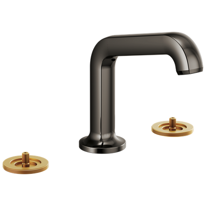 Brizo - Kintsu Widespread Lavatory Faucet with Angled Spout - Less Handles 1.2 GPM