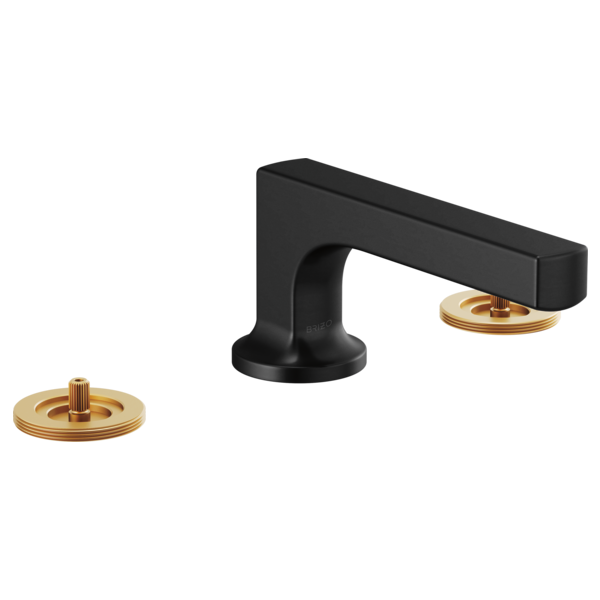 Brizo - Kintsu Widespread Lavatory Faucet with Low Spout - Less Handles 1.2 GPM
