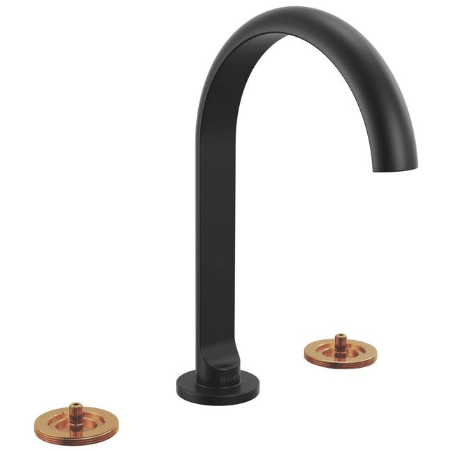 Brizo - Roccesco Widespread Lavatory Faucet with Arc Spout - Less Handles