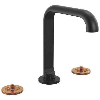 Brizo - Roccesco Widespread Lavatory Faucet with Square Spout - Less Handles