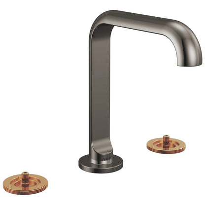Brizo - Roccesco Widespread Lavatory Faucet with Square Spout - Less Handles