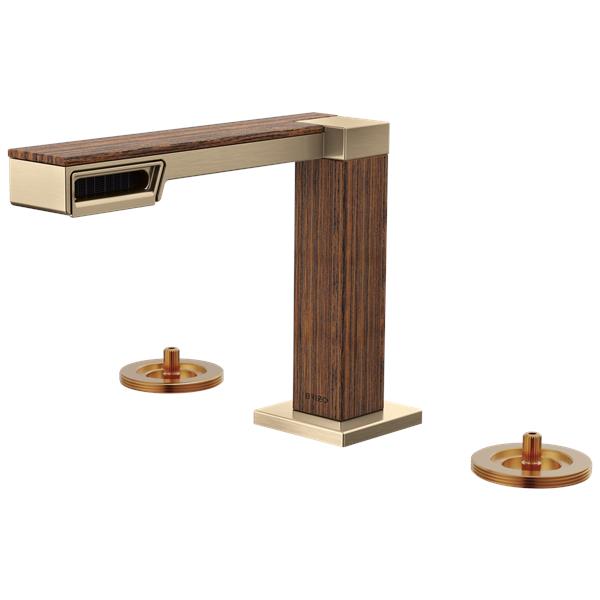 Brizo - Frank Lloyd Wright Widespread Lavatory Faucet - Less Handles