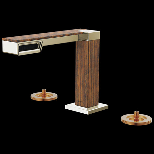 Brizo - Frank Lloyd Wright Widespread Lavatory Faucet - Less Handles