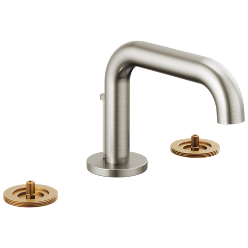 Brizo - Litze Widespread Lavatory Faucet with Low Spout - Less Handles 1.5 GPM