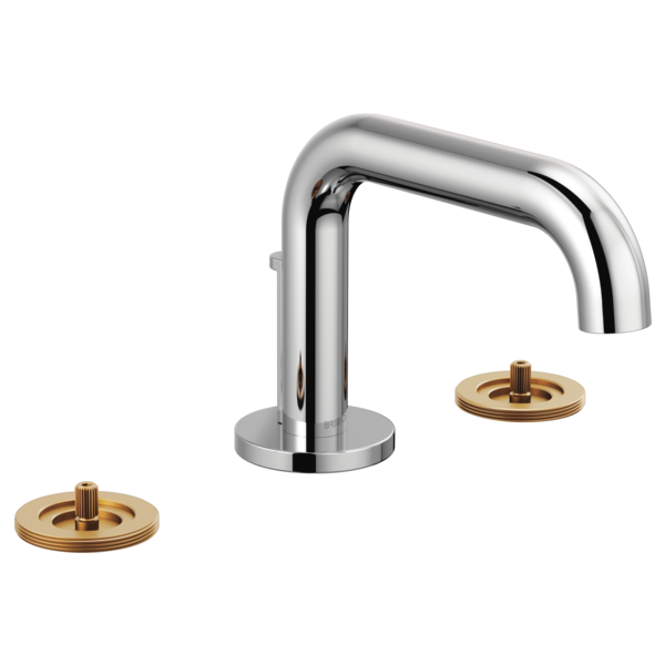 Brizo - Litze Widespread Lavatory Faucet with Low Spout - Less Handles 1.5 GPM