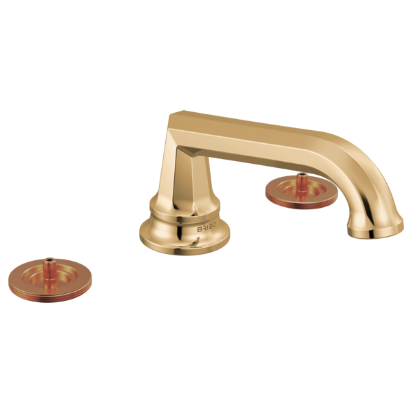 Brizo - Beauclere Widespread Lavatory Faucet with Low Spout - Less Handles 1.2 GPM