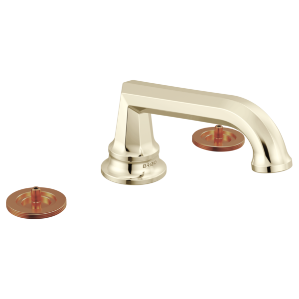 Brizo - Beauclere Widespread Lavatory Faucet with Low Spout - Less Handles 1.2 GPM