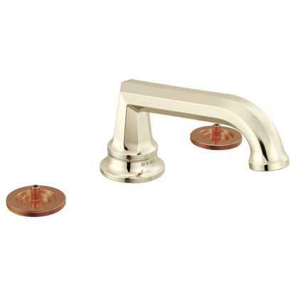 Brizo - Beauclere Widespread Lavatory Faucet with Low Spout - Less Handles 1.2 GPM
