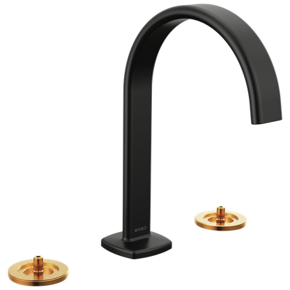 Brizo - Allaria Widespread Lavatory Faucet with Arc Spout - Less Handles