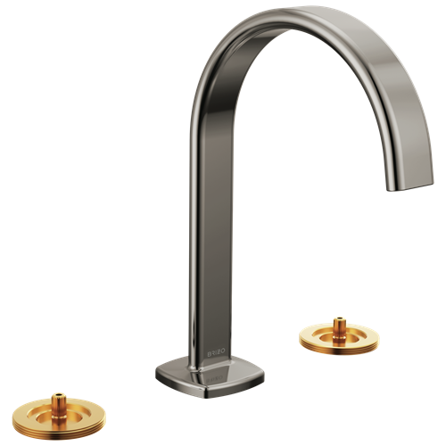Brizo - Allaria Widespread Lavatory Faucet with Arc Spout - Less Handles