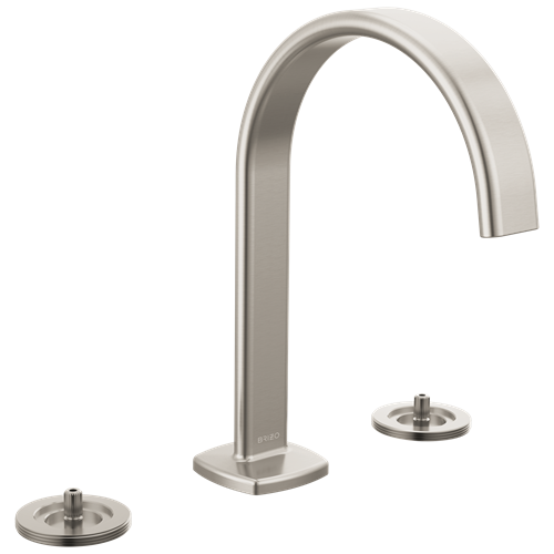 Brizo - Allaria Widespread Lavatory Faucet with Arc Spout - Less Handles