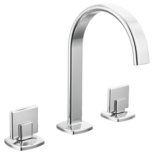 Brizo - Allaria Widespread Lavatory Faucet with Arc Spout - Less Handles