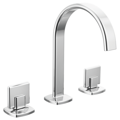 Brizo - Allaria Widespread Lavatory Faucet with Arc Spout - Less Handles
