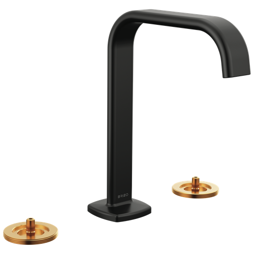 Brizo - Allaria Widespread Lavatory Faucet with Square Spout - Less Handles