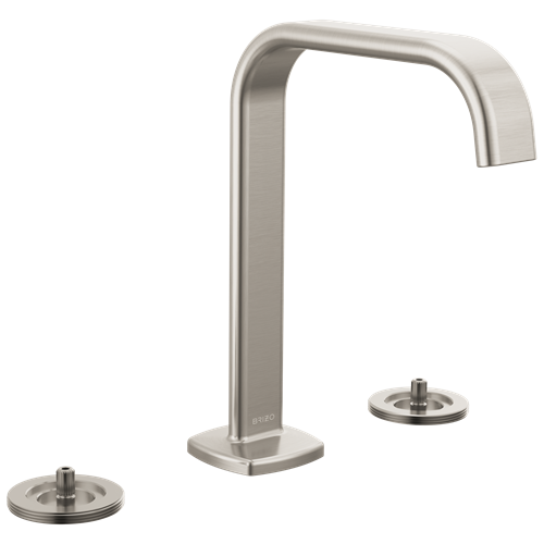 Brizo - Allaria Widespread Lavatory Faucet with Square Spout - Less Handles