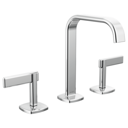 Brizo - Allaria Widespread Lavatory Faucet with Square Spout - Less Handles