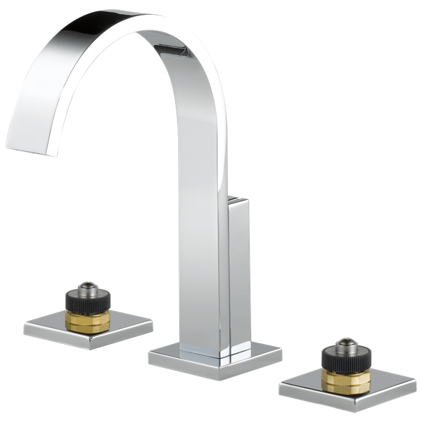 Brizo - Siderna Widespread Lavatory Faucet - Less Handles 1.5 GPM