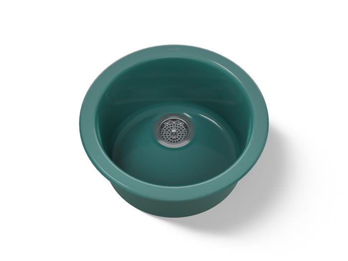 Kohler - Porto Fino 18-1/2 Inch Top-/Undermount Single-Bowl Bar Sink