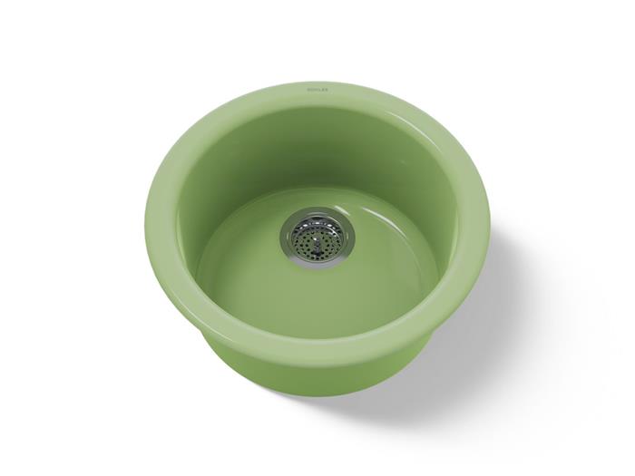 Kohler - Porto Fino 18-1/2 Inch Top-/Undermount Single-Bowl Bar Sink