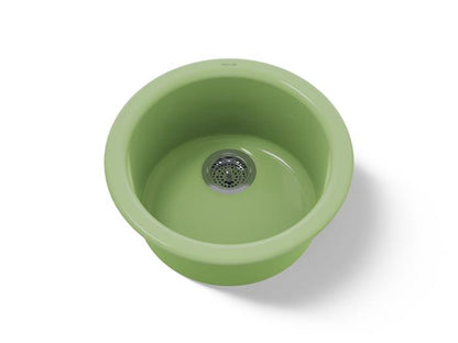 Kohler - Porto Fino 18-1/2 Inch Top-/Undermount Single-Bowl Bar Sink