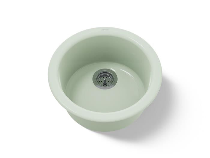 Kohler - Porto Fino 18-1/2 Inch Top-/Undermount Single-Bowl Bar Sink