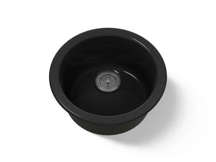 Kohler - Porto Fino 18-1/2 Inch Top-/Undermount Single-Bowl Bar Sink