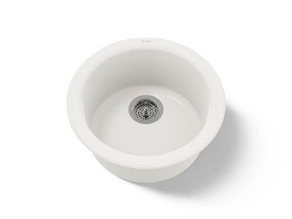 Kohler - Porto Fino 18-1/2 Inch Top-/Undermount Single-Bowl Bar Sink