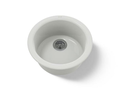 Kohler - Porto Fino 18-1/2 Inch Top-/Undermount Single-Bowl Bar Sink